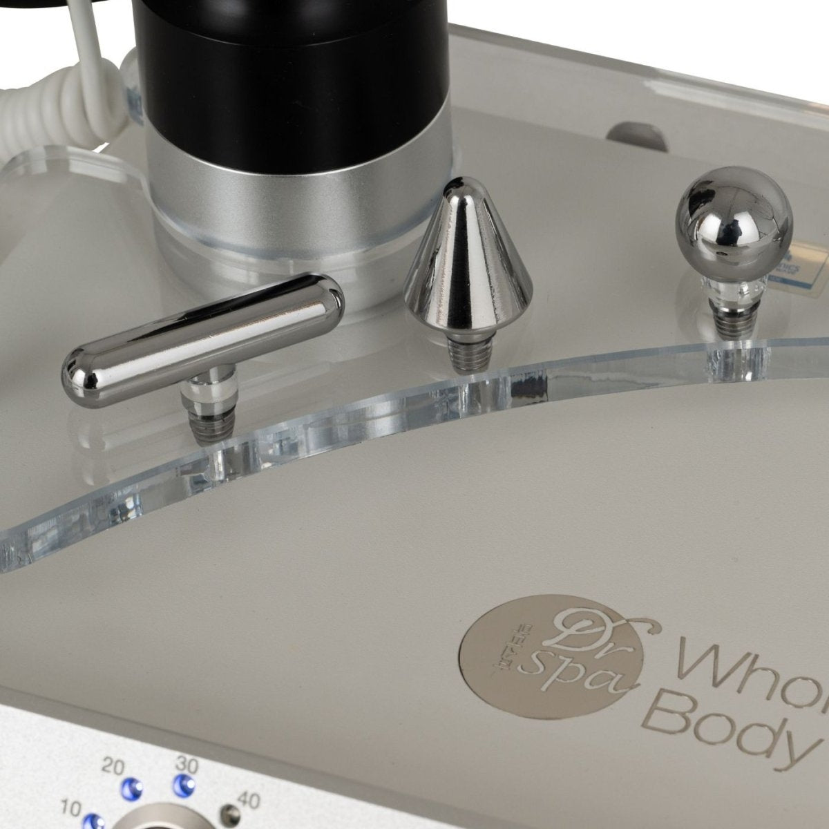 Evosonics SoundWave Pro – Schallvibrationsgerät zur Muskelentspannung und Therapie, Produktansicht detail – Therapiegold