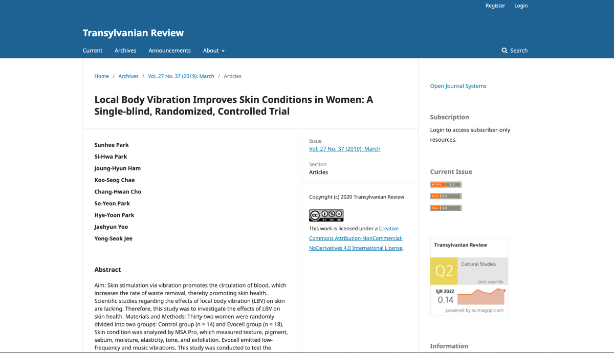 Schallwellentherapie verbessert den Hautzustand bei Frauen - Therapiegold