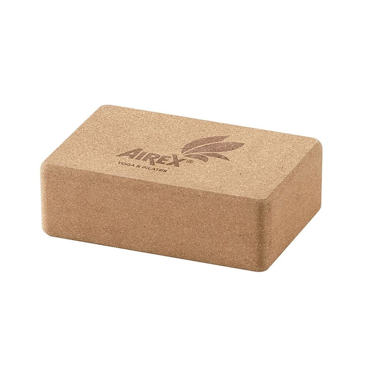 AIREX Yoga Block Kork Anwendung im Yoga-Training – Therapiegold