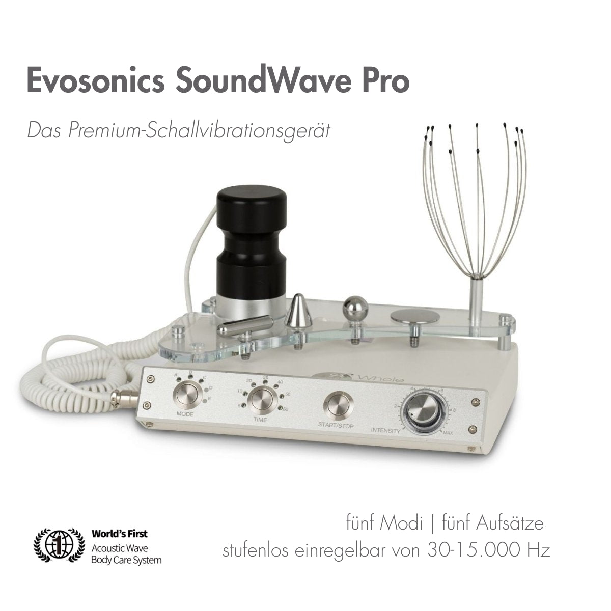 Evosonics SoundWave Pro - Schallvibrationsgeräte - Therapiegold